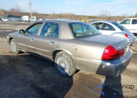 2004 Mercury Grand Marquis Gs from USA, damaged, VIN 2MEFM74W24X616794